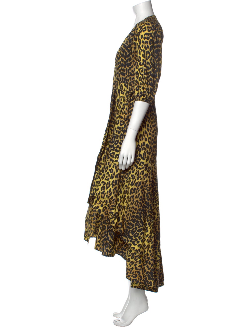 Ganni Animal Print Long Dress - image 2