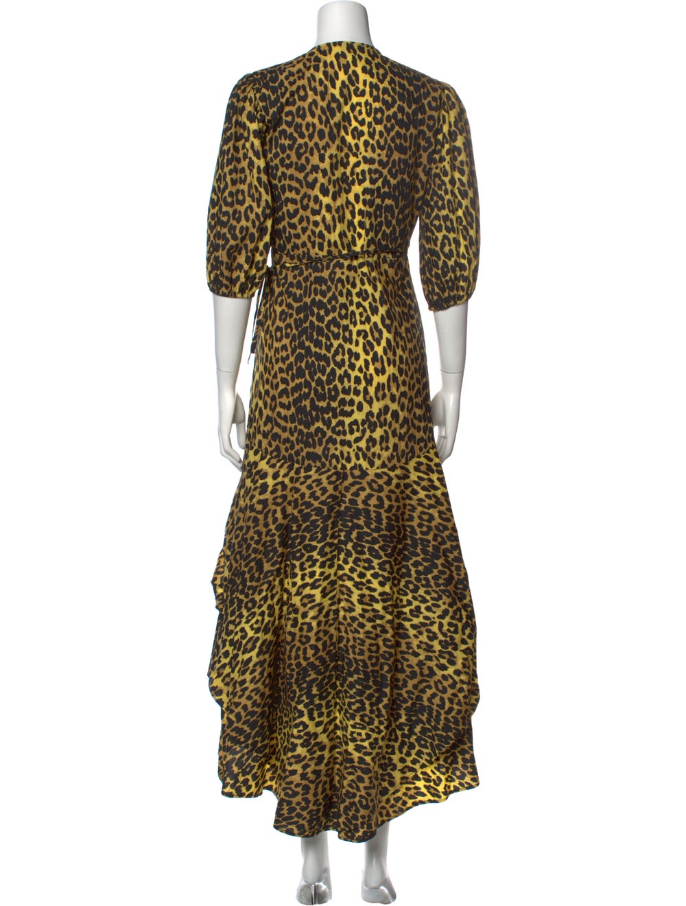 Ganni Animal Print Long Dress - image 3