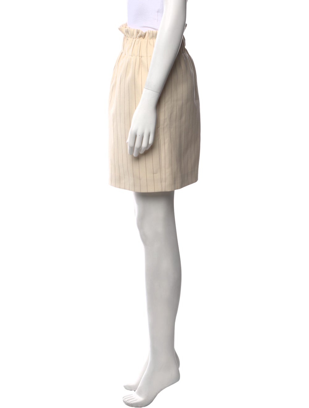 Ganni Striped Knee-Length Shorts - image 2