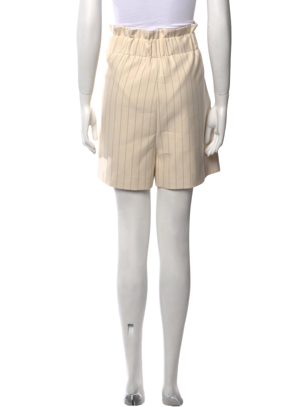 Ganni Striped Knee-Length Shorts - image 3