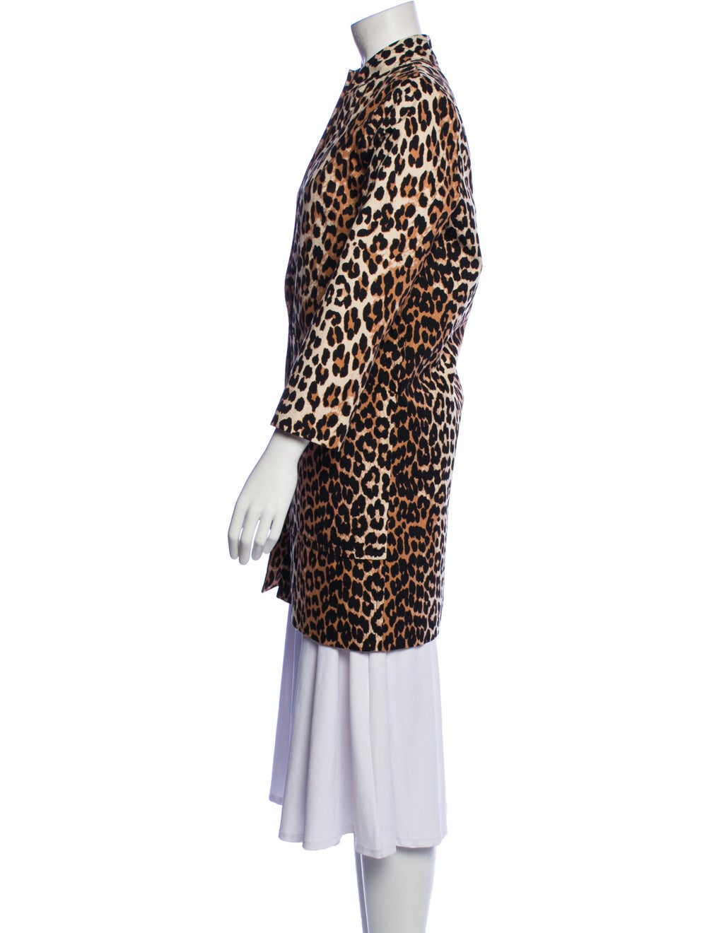Ganni Animal Print Coat - image 2