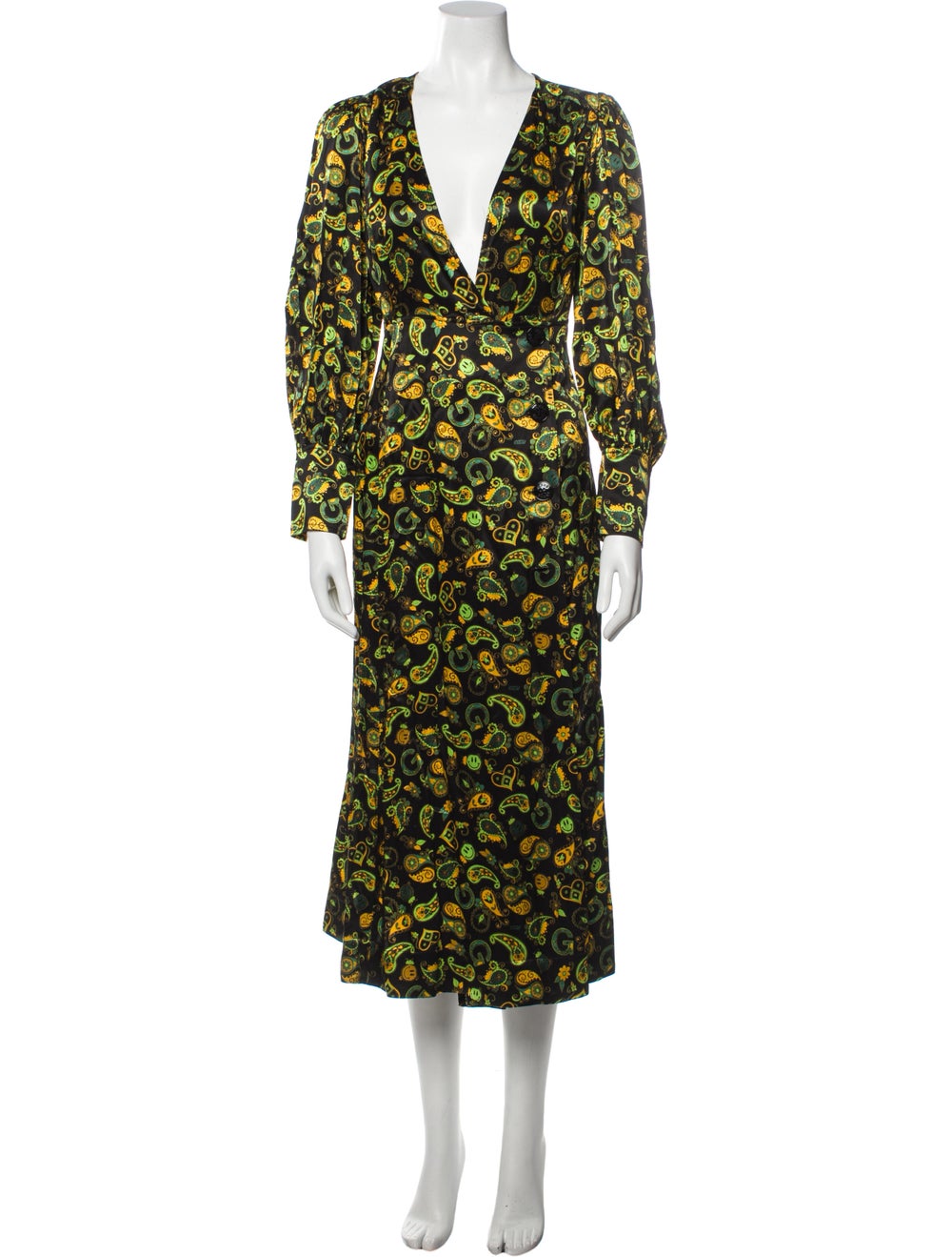 Ganni Printed Long Dress - image 1