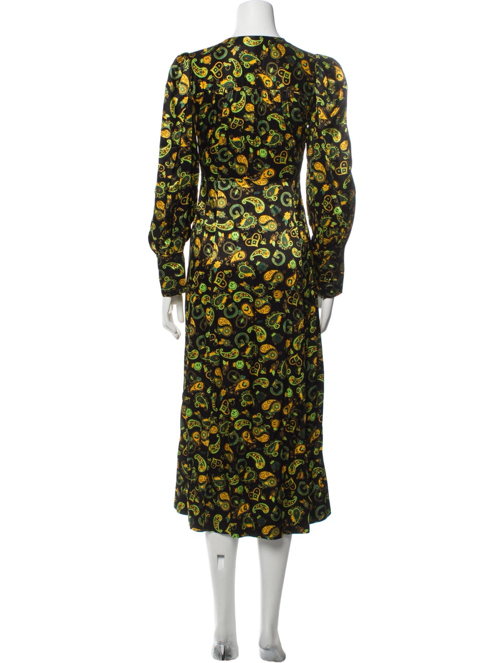 Ganni Printed Long Dress - image 3