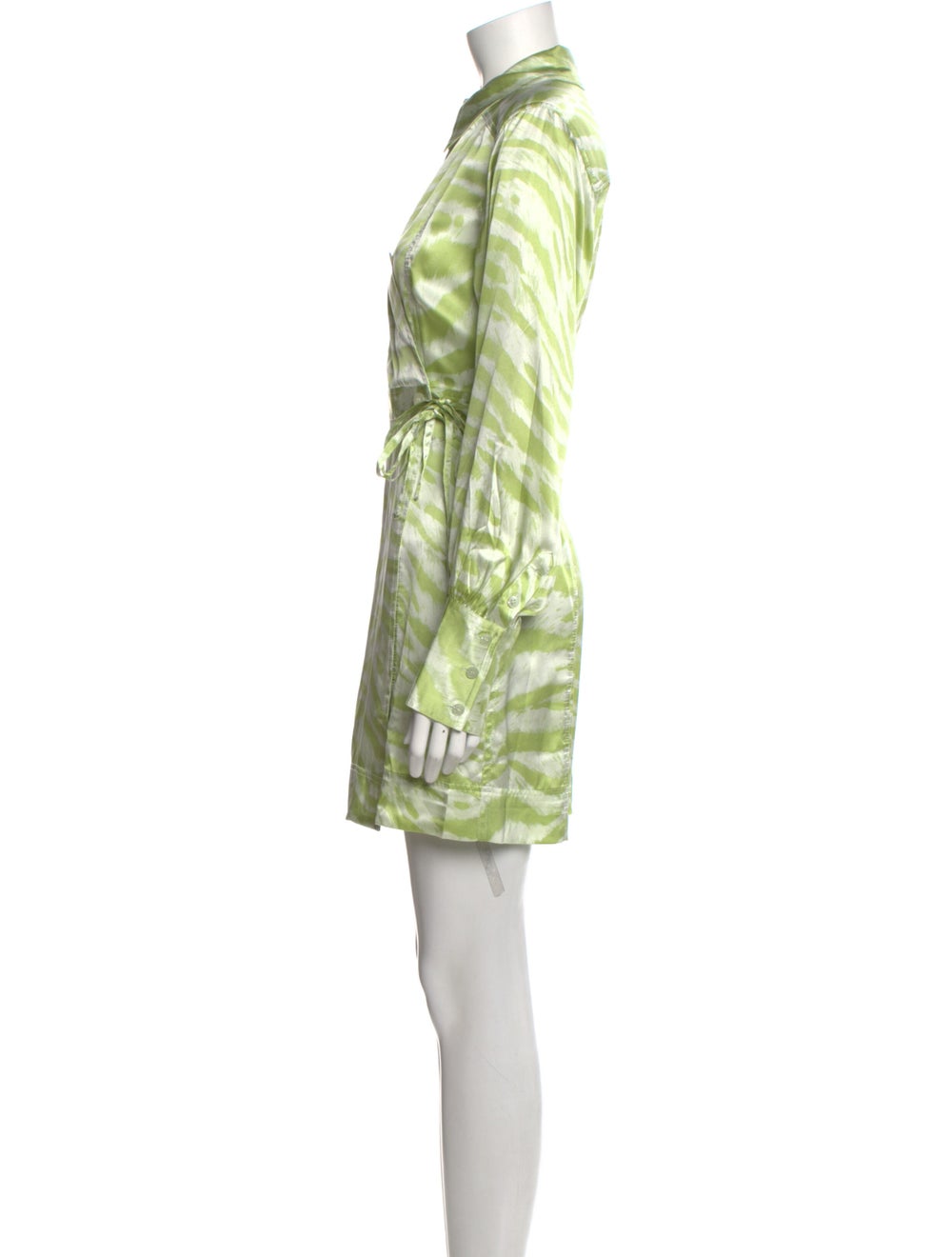 Ganni Silk Mini Dress - image 2