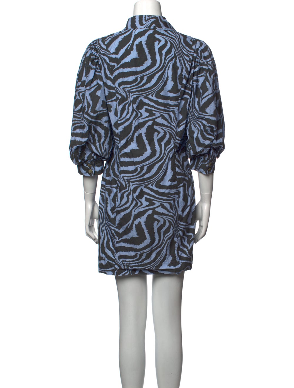 Ganni Printed Mini Dress - image 3