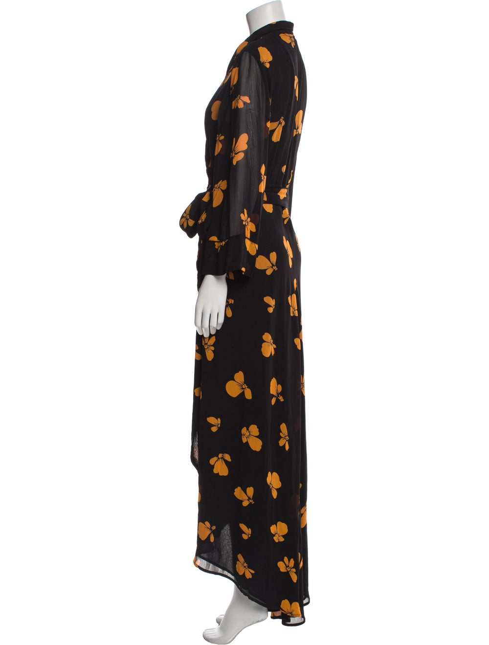Ganni Floral Print Long Dress - image 2