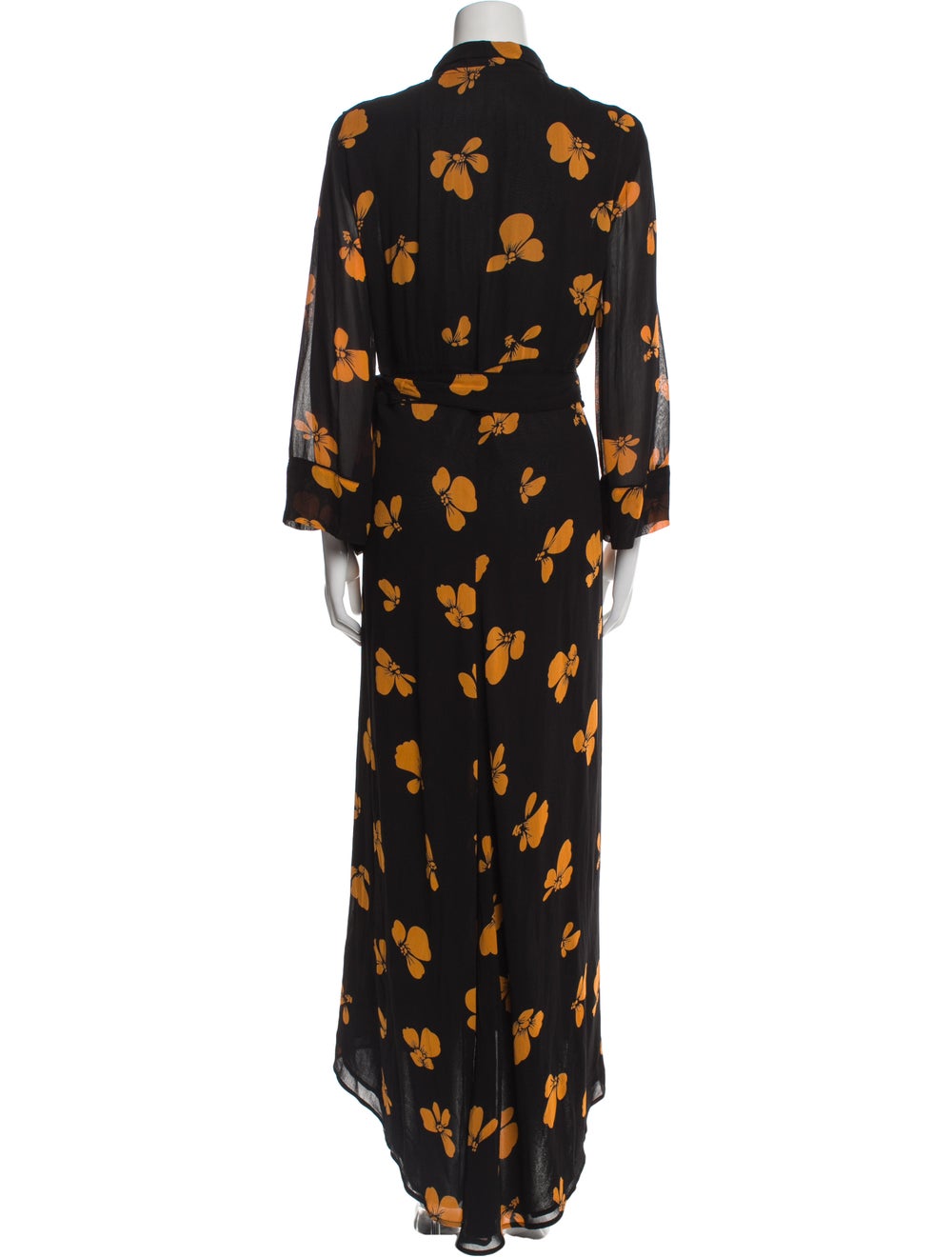 Ganni Floral Print Long Dress - image 3