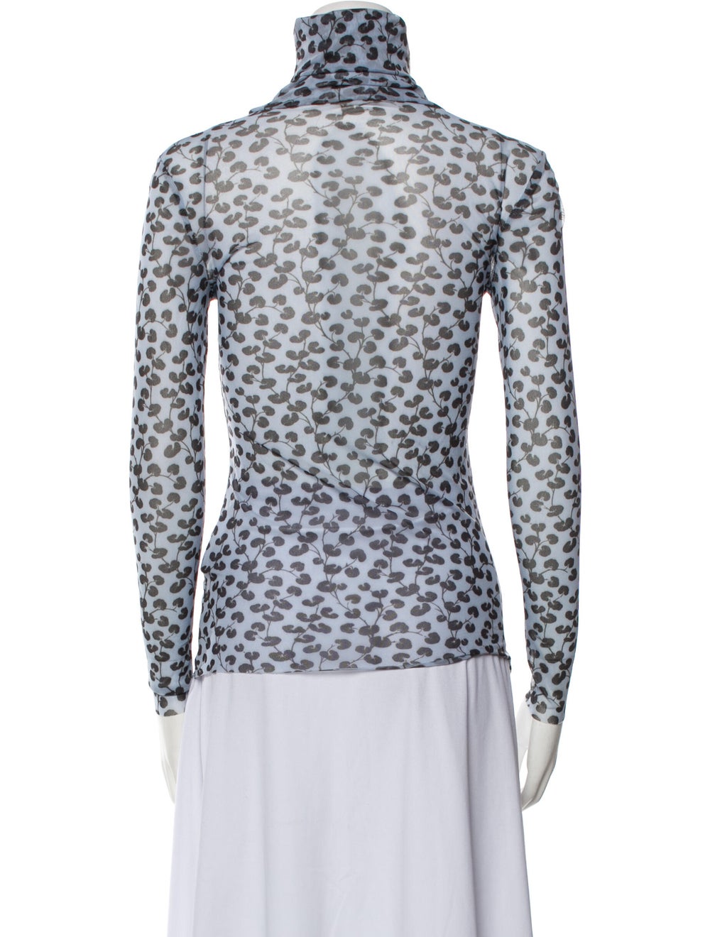 Ganni Printed Turtleneck Top - image 3