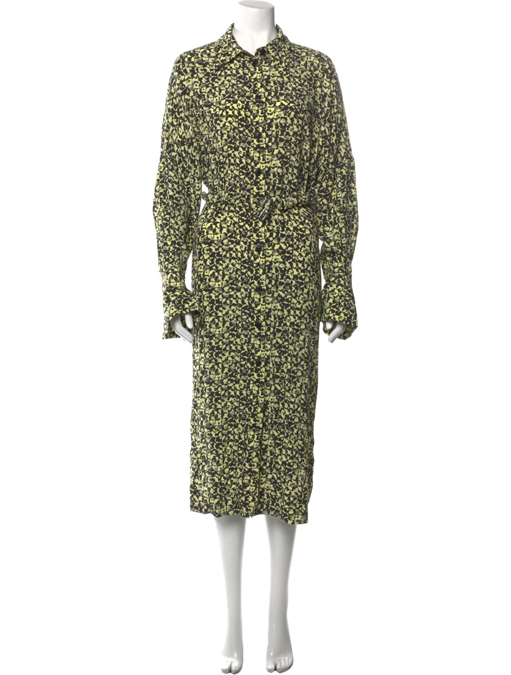 Ganni Printed Long Dress - image 1