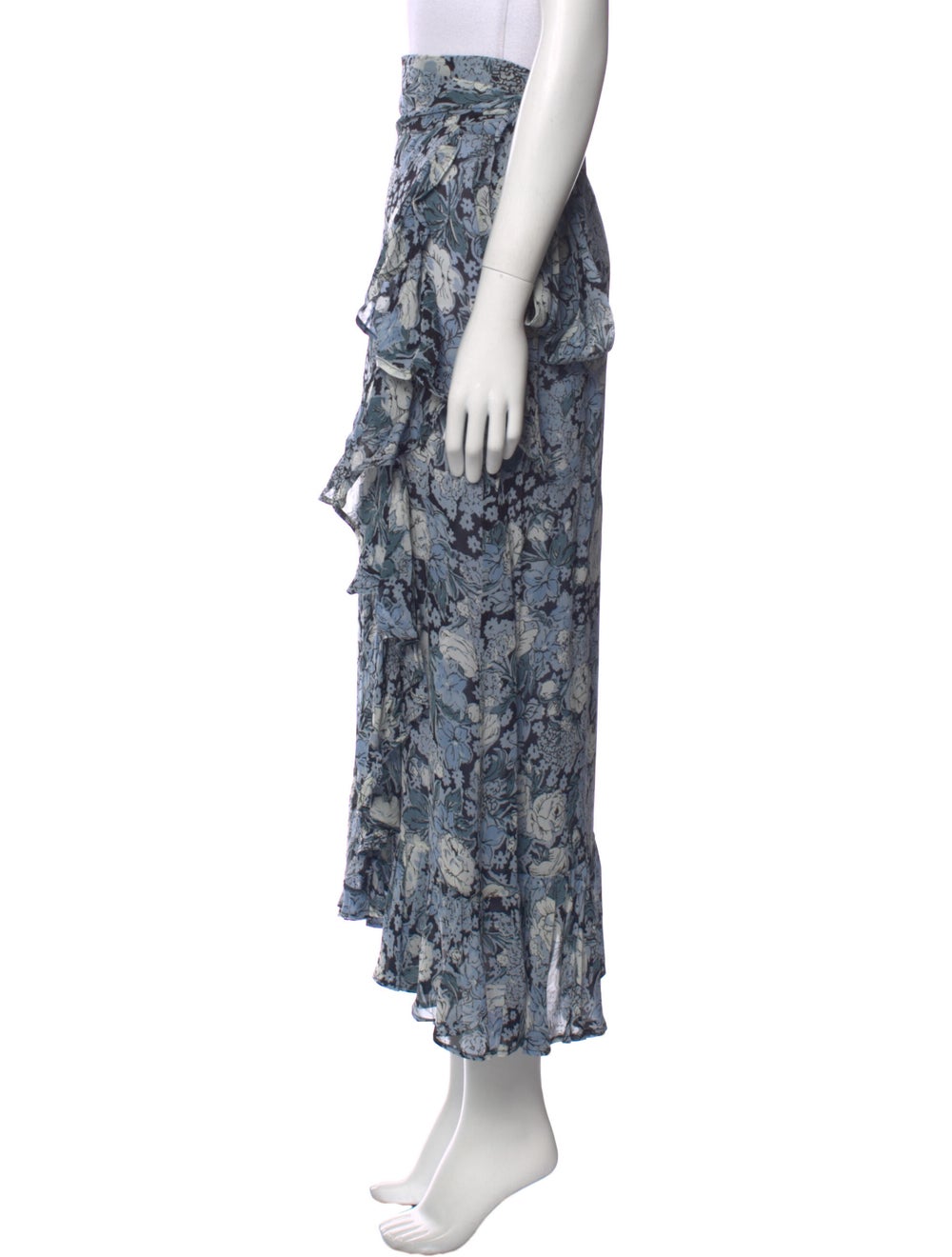 Ganni Floral Print Midi Length Skirt - image 2