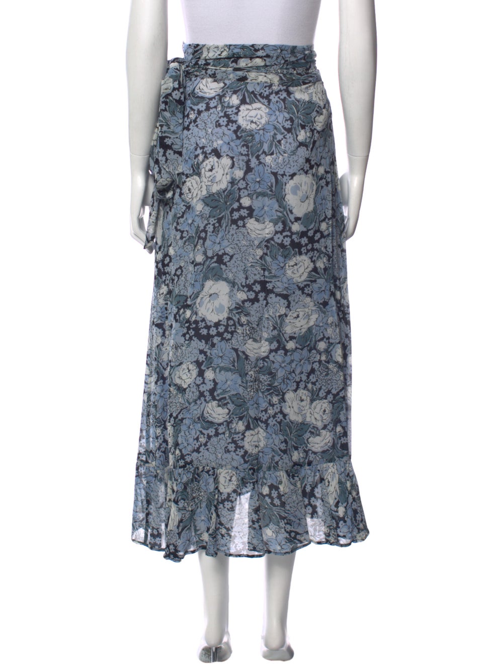 Ganni Floral Print Midi Length Skirt - image 3
