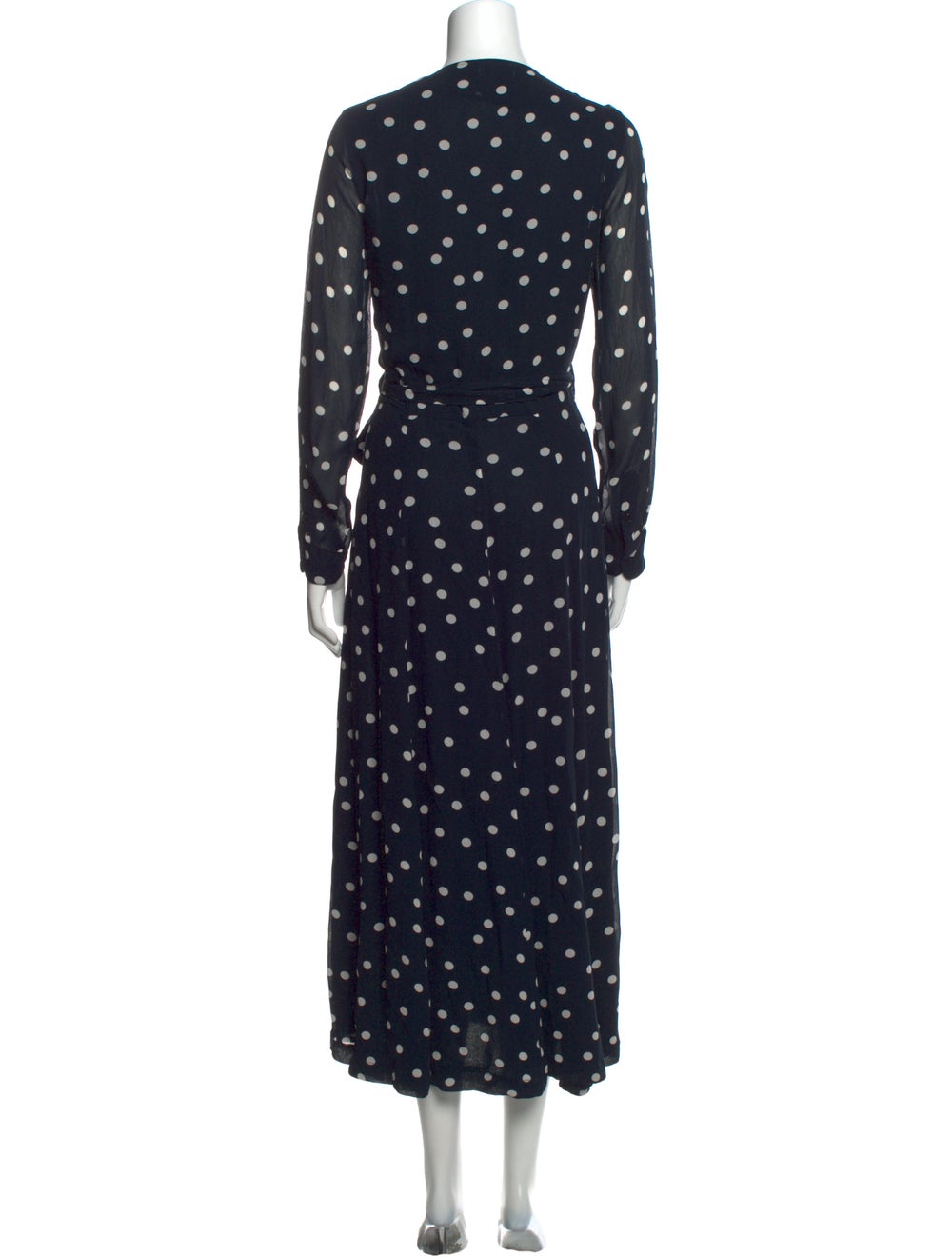 Ganni Polka Dot Print Long Dress - image 3