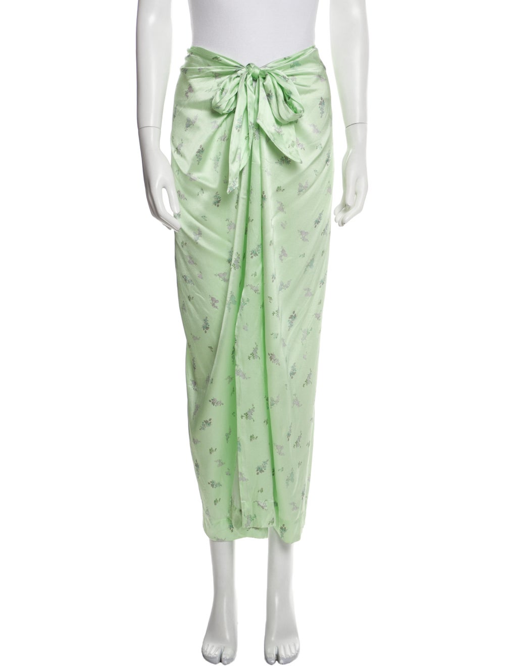 Ganni Printed Midi Length Skirt - image 1