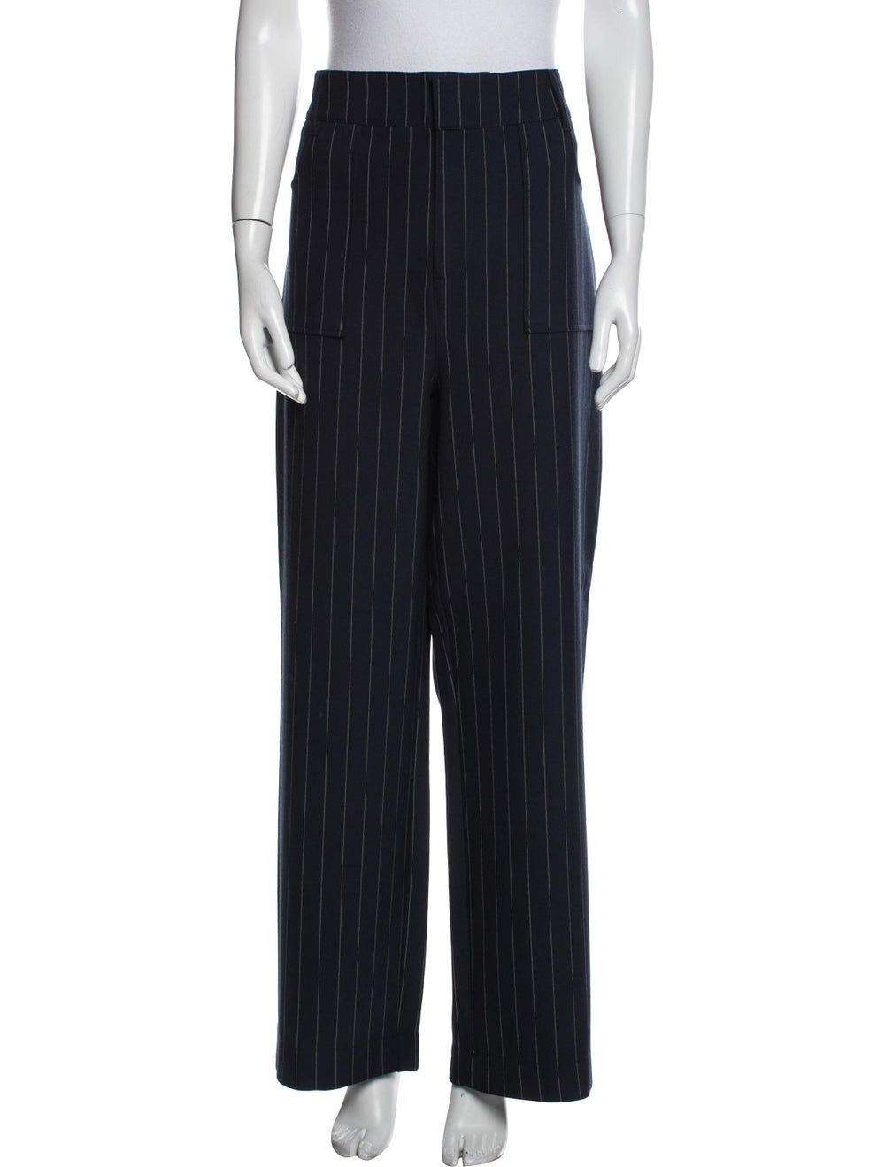 Ganni Striped Wide Leg Pants - image 1