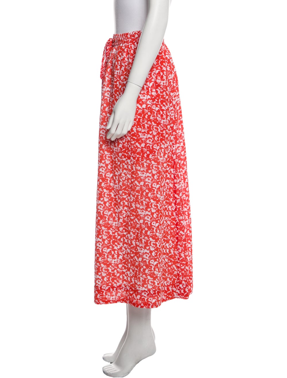 Ganni Floral Print Midi Length Skirt w/ Tags - image 2