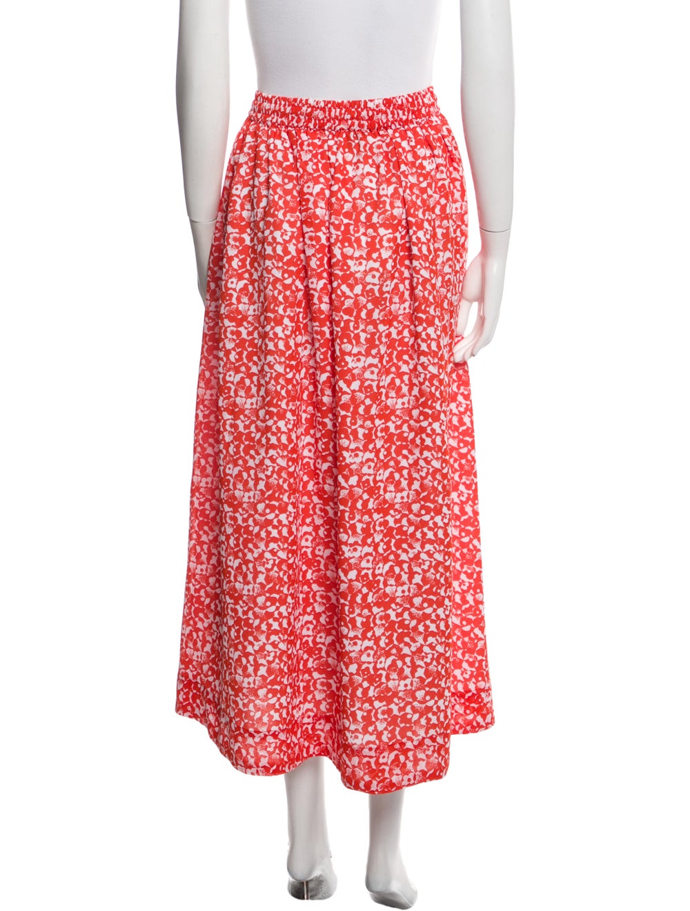 Ganni Floral Print Midi Length Skirt w/ Tags - image 3