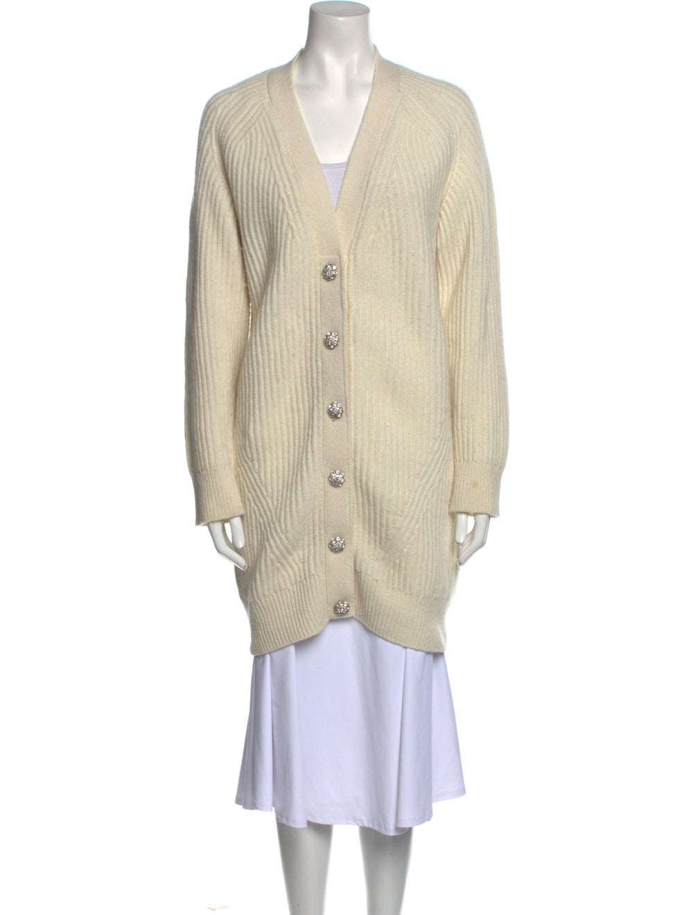 Ganni V-Neck Sweater - image 1