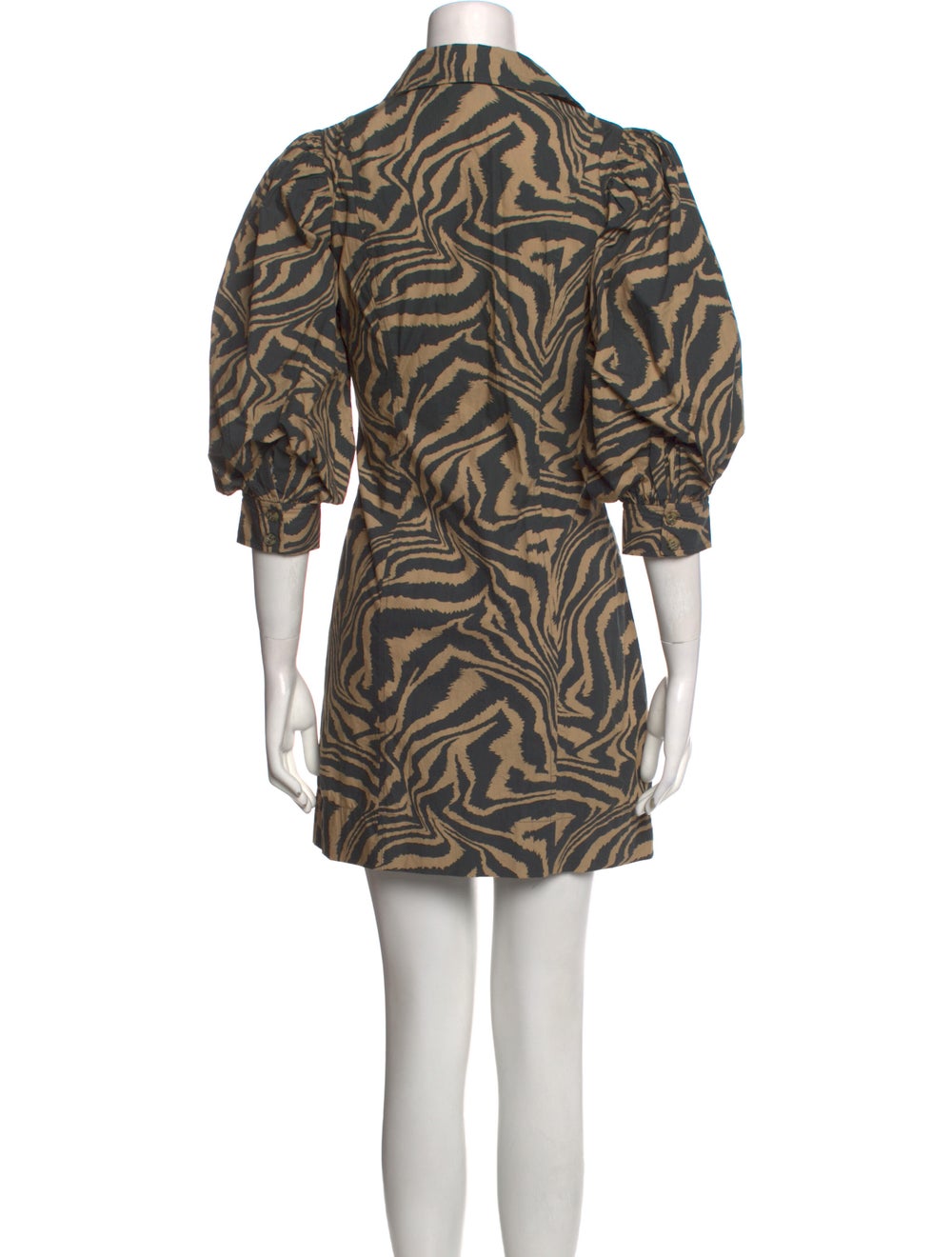 Ganni Printed Mini Dress - image 3