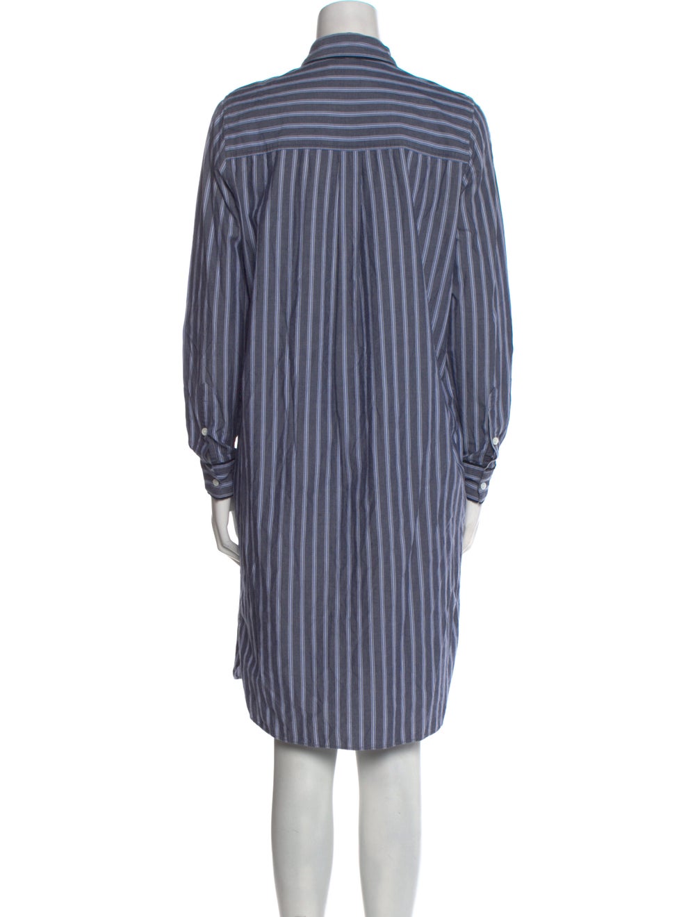 Ganni Striped Knee-Length Dress - image 3
