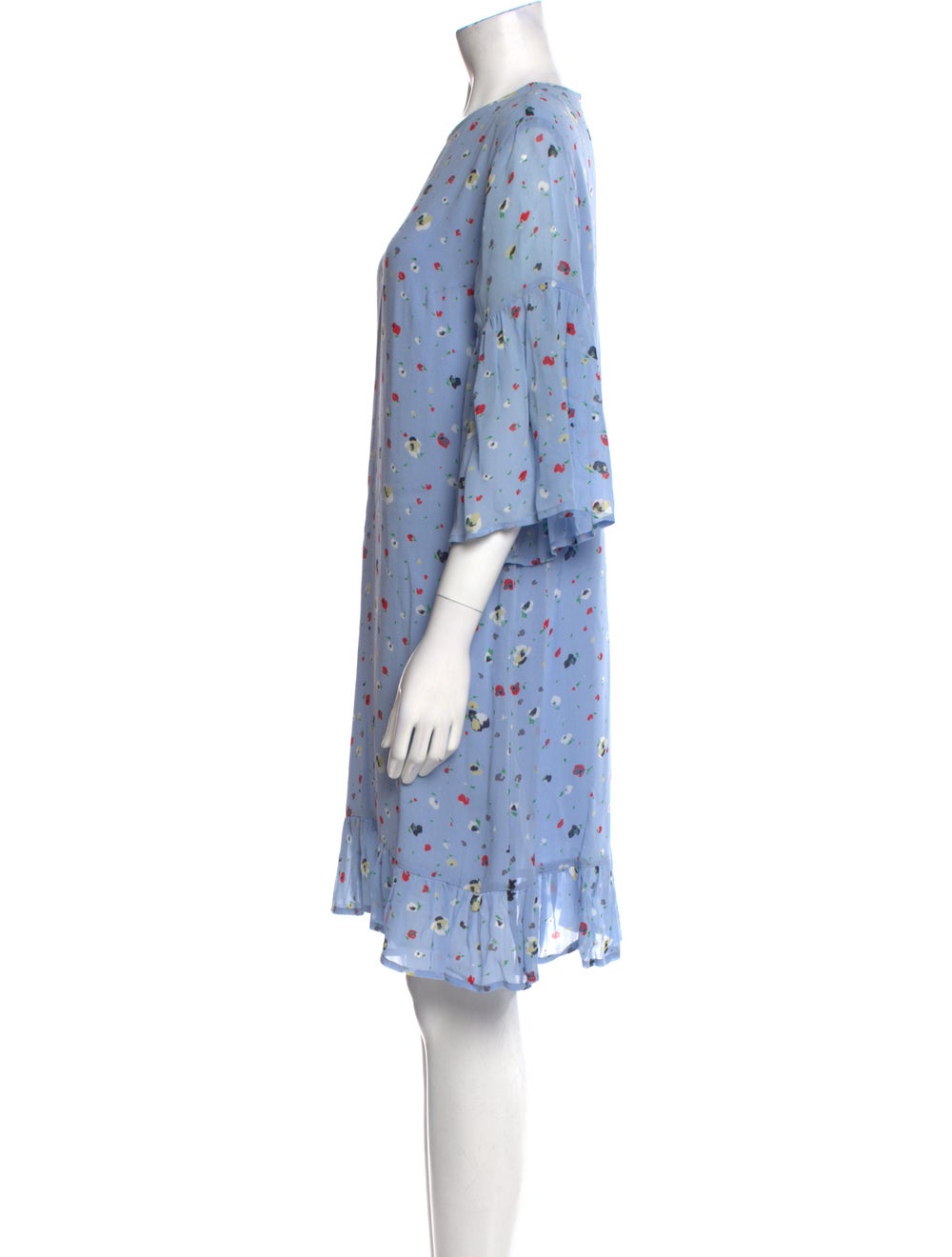 Ganni Floral Print Mini Dress - image 2