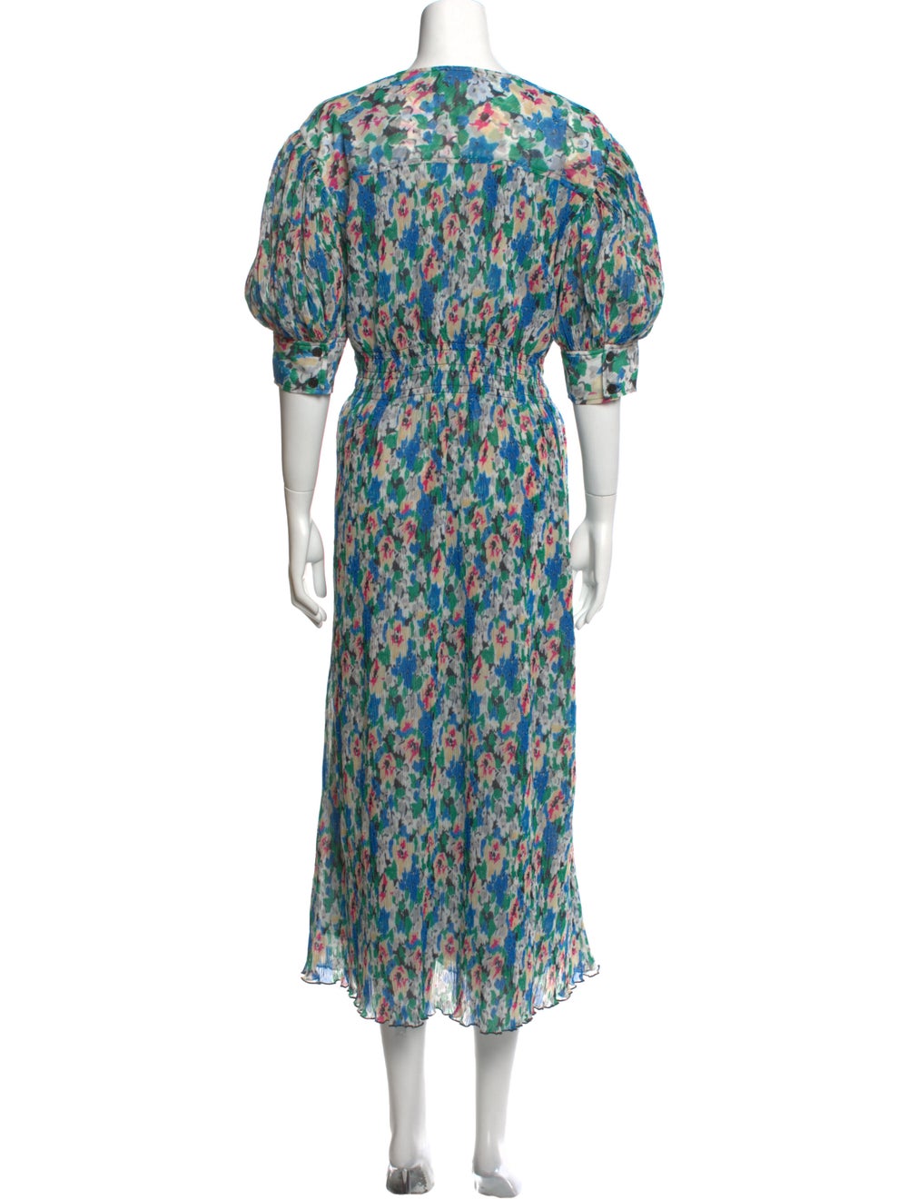 Ganni Floral Print Long Dress - image 3