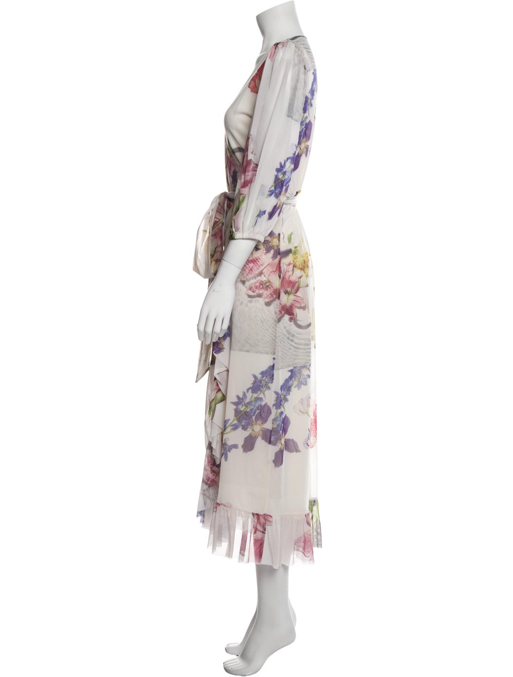 Ganni Silk Long Dress w/ Tags - image 2