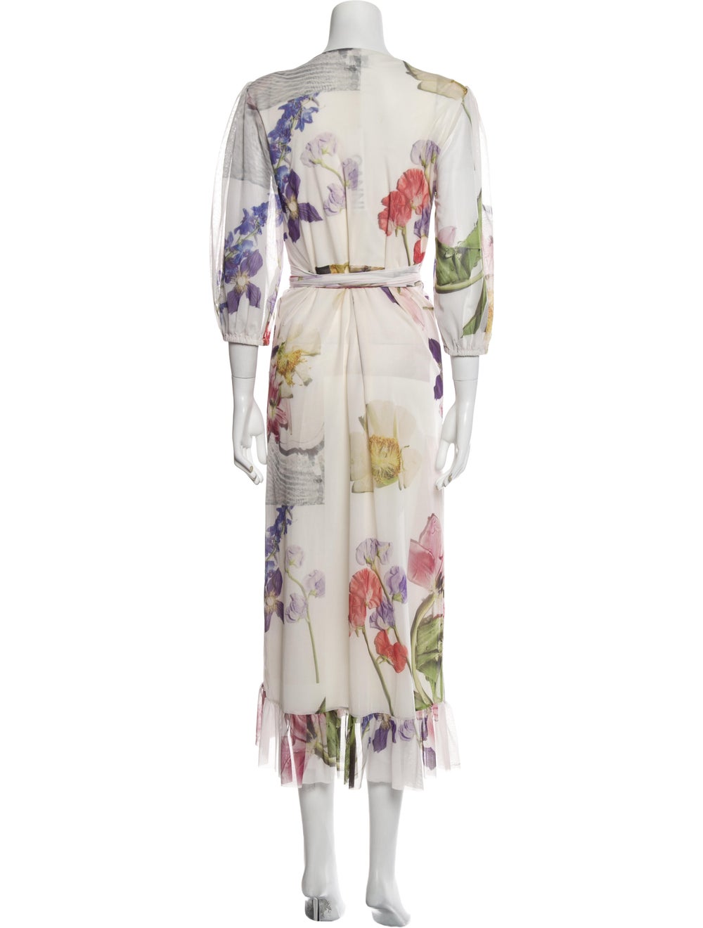Ganni Silk Long Dress w/ Tags - image 3