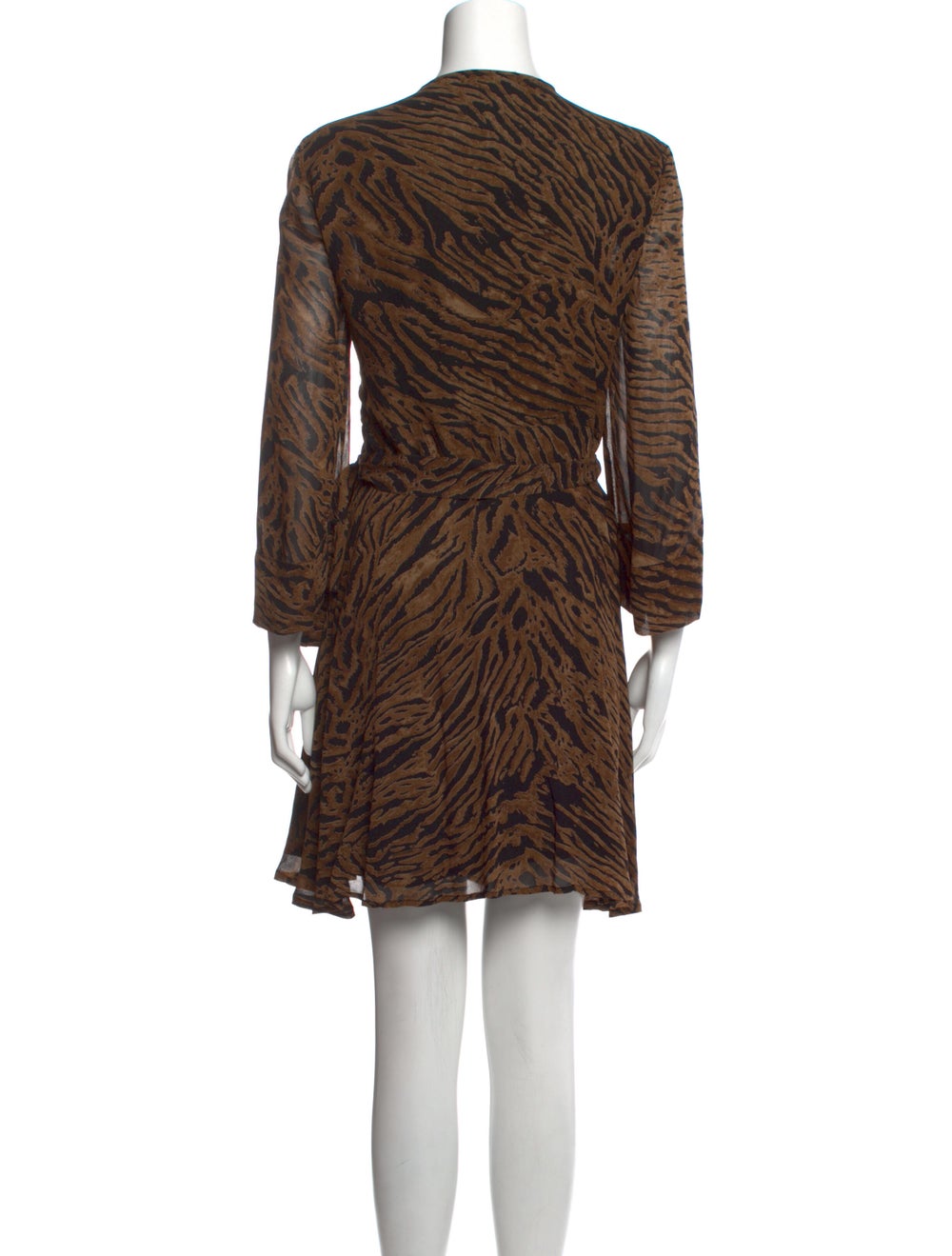 Ganni Animal Print Mini Dress - image 3