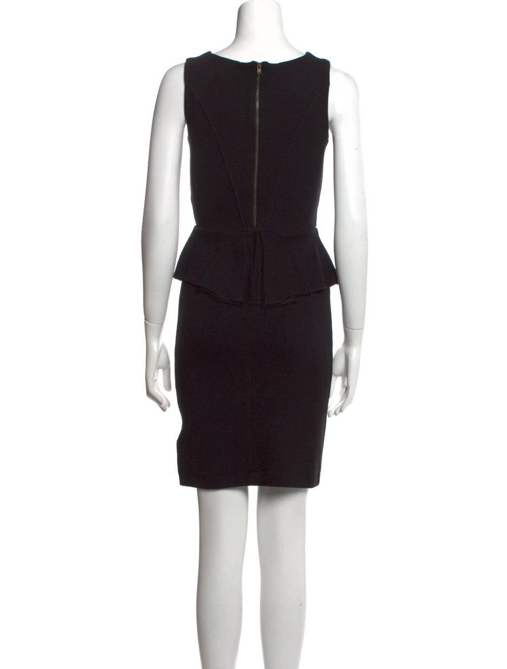 Ganni V-Neck Mini Dress - image 3