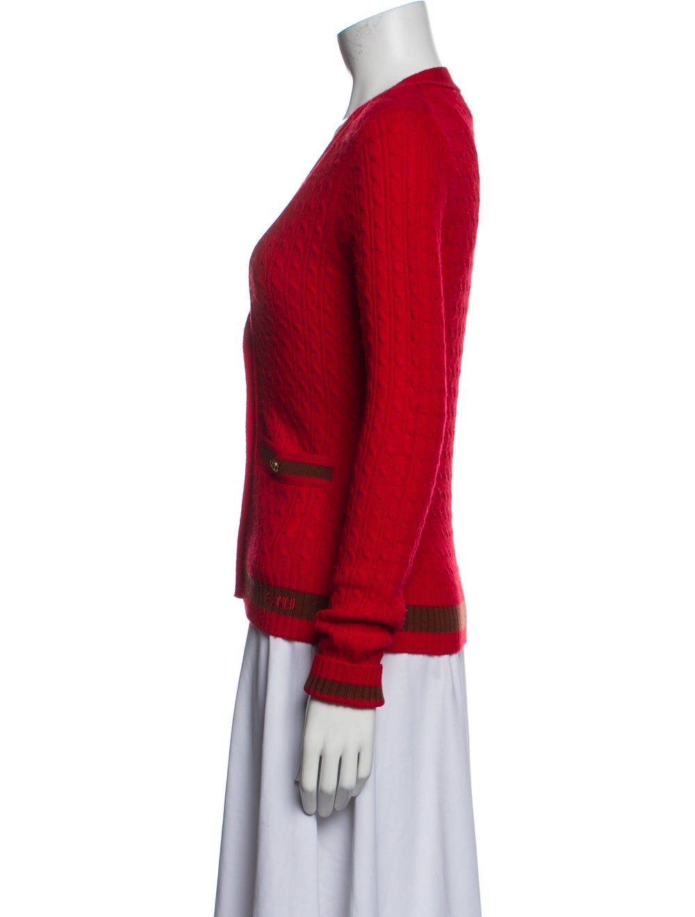 Ganni V-Neck Sweater - image 2