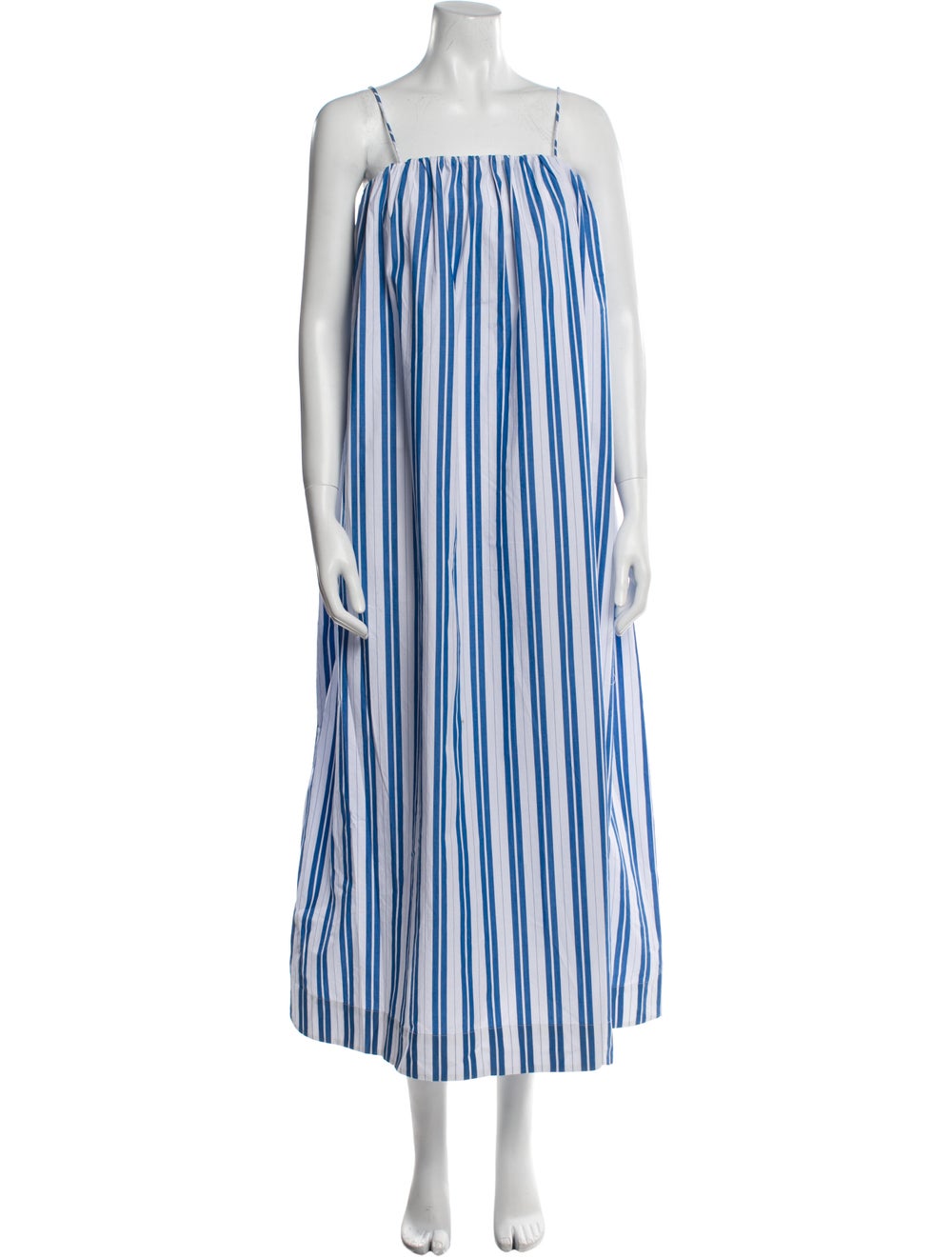 Ganni Striped Long Dress - image 1
