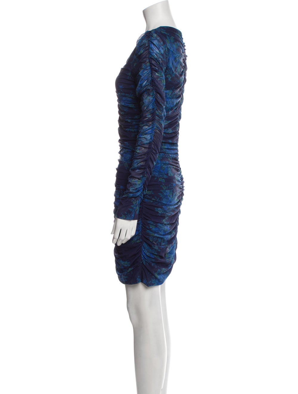 Ganni V-Neck Mini Dress - image 2
