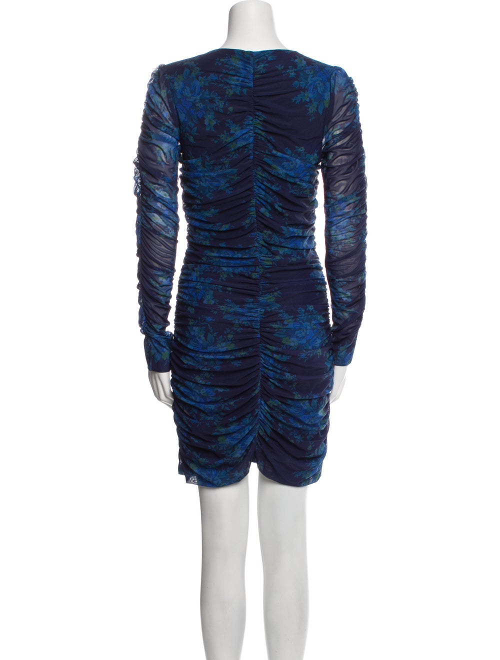 Ganni V-Neck Mini Dress - image 3