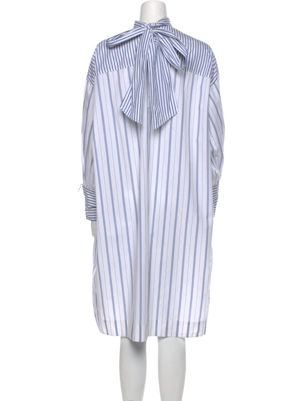 Ganni Striped Knee-Length Dress - image 3