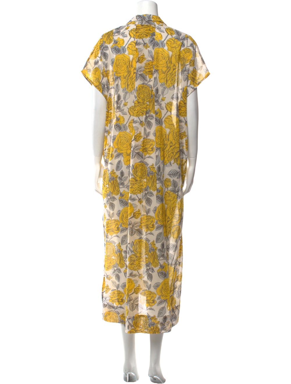 Ganni Floral Print Long Dress - image 3