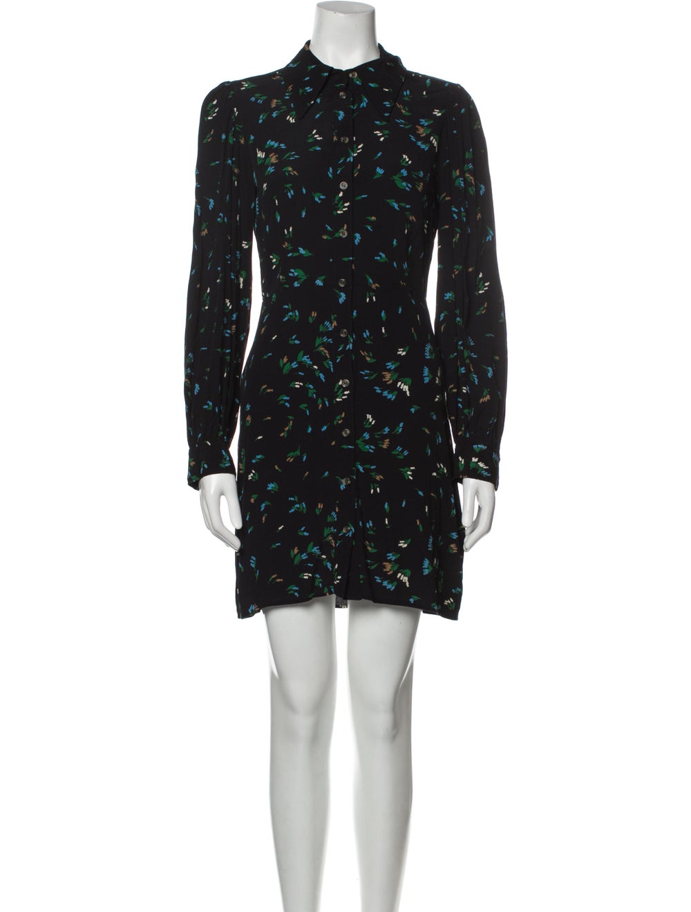 Ganni Printed Mini Dress - image 1