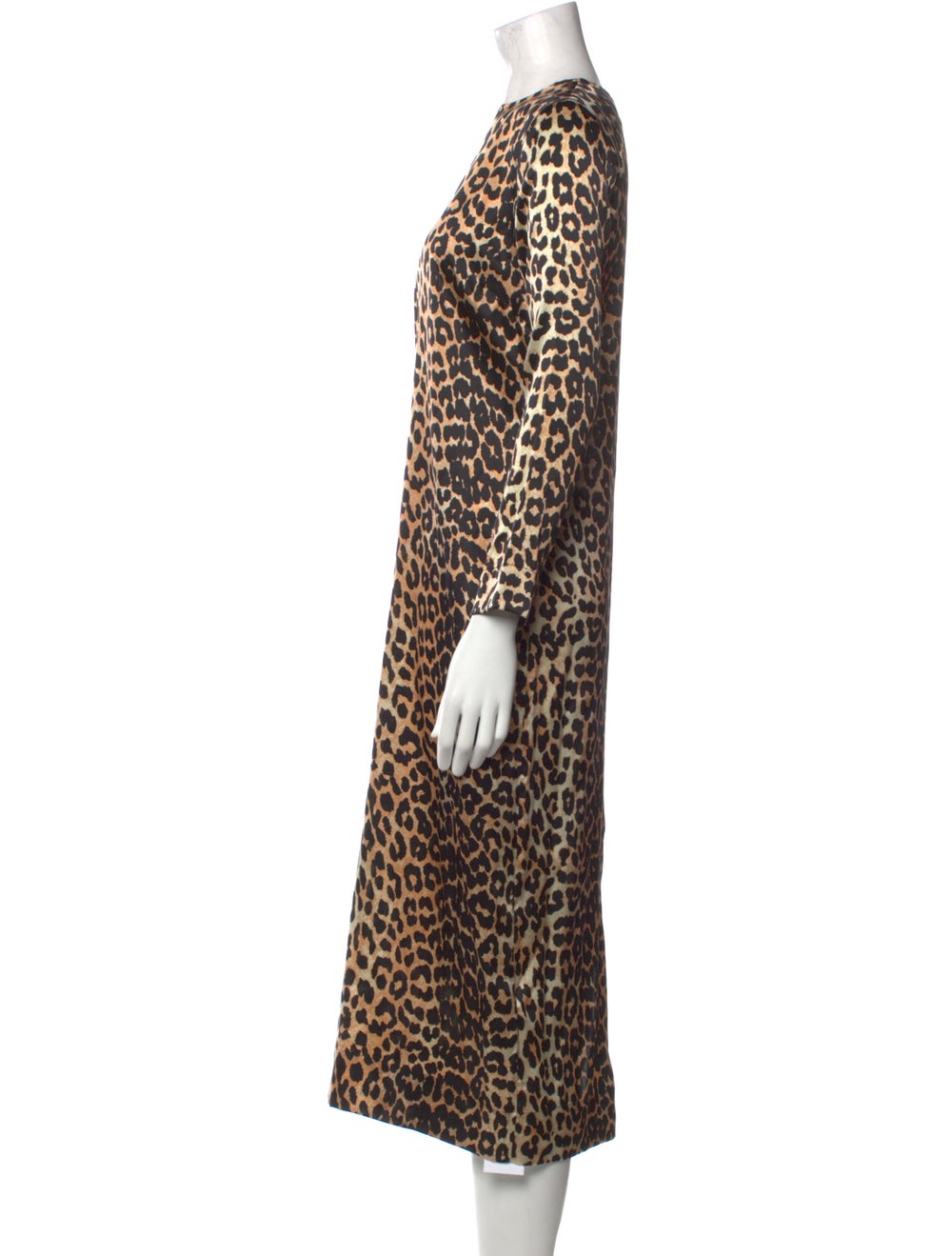 Ganni Silk Long Dress - image 2