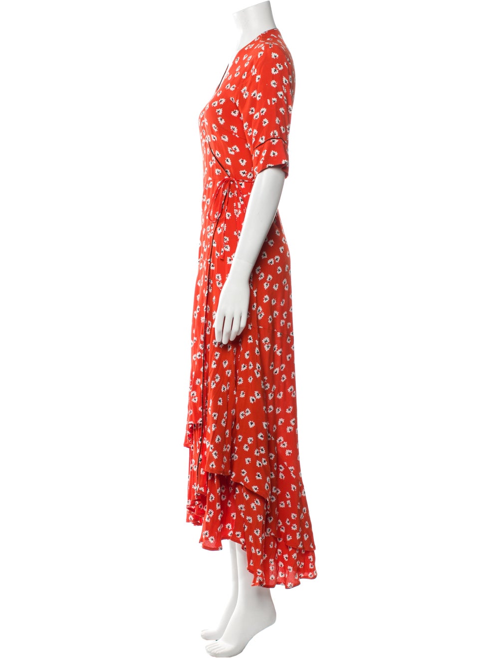 Ganni Floral Print Long Dress - image 2