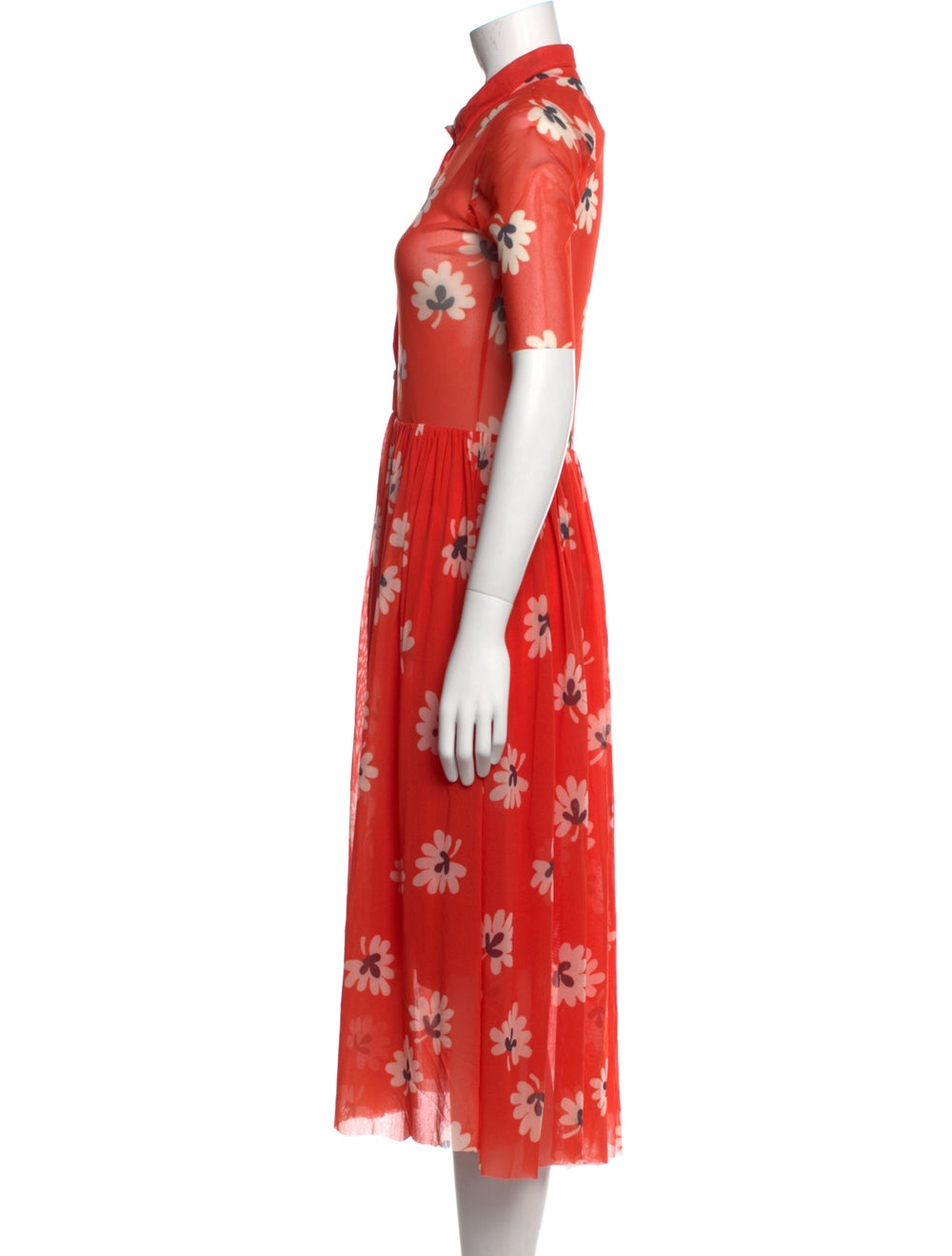 Ganni Floral Print Long Dress w/ Tags - image 2
