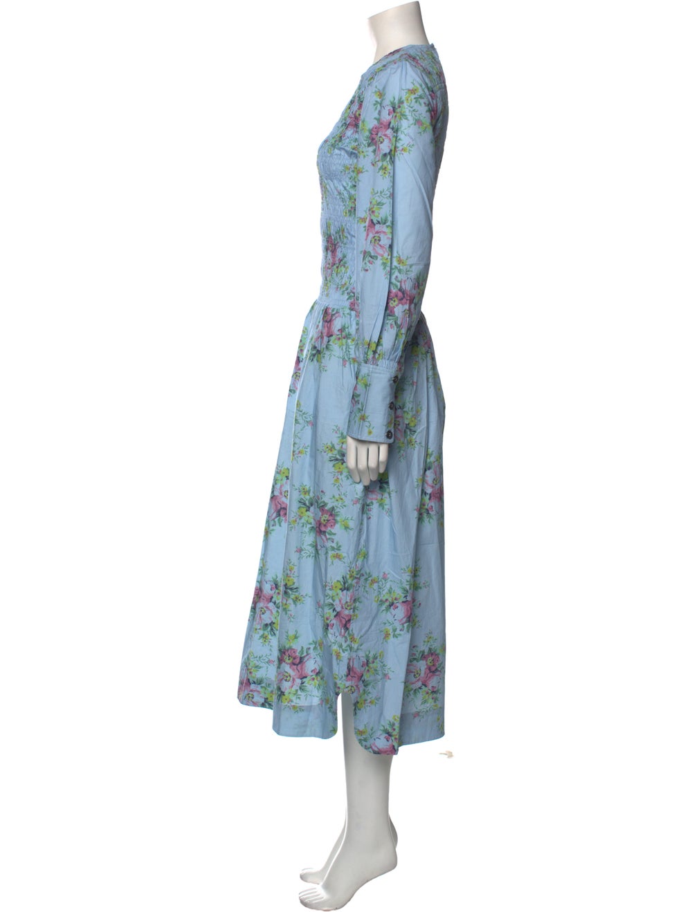 Ganni Floral Print Long Dress - image 2