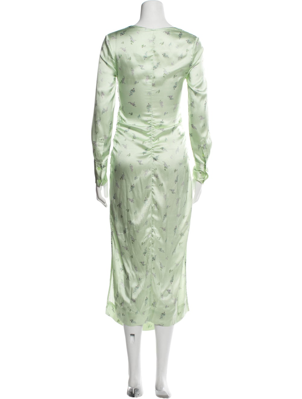Ganni Silk Long Dress - image 2