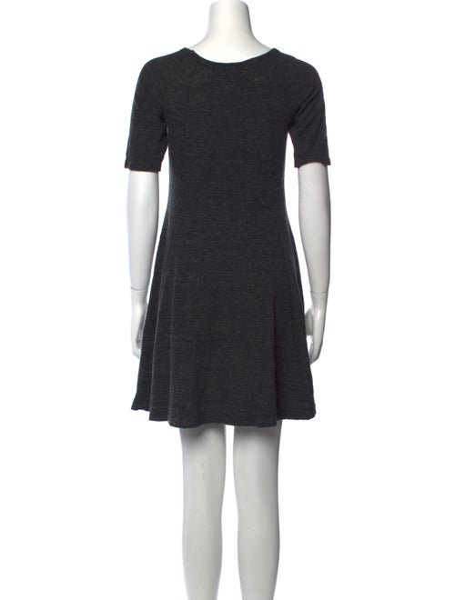 Ganni Scoop Neck Mini Dress