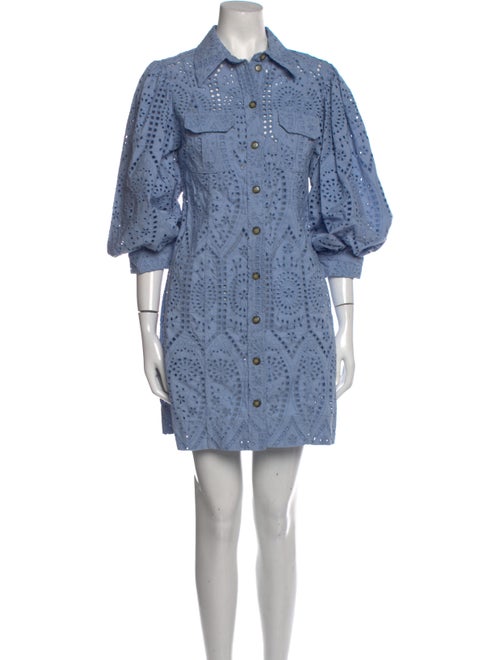 Ganni Printed Mini Dress - image 1