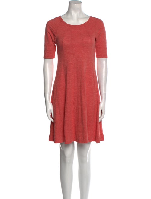 Ganni Scoop Neck Mini Dress - image 1