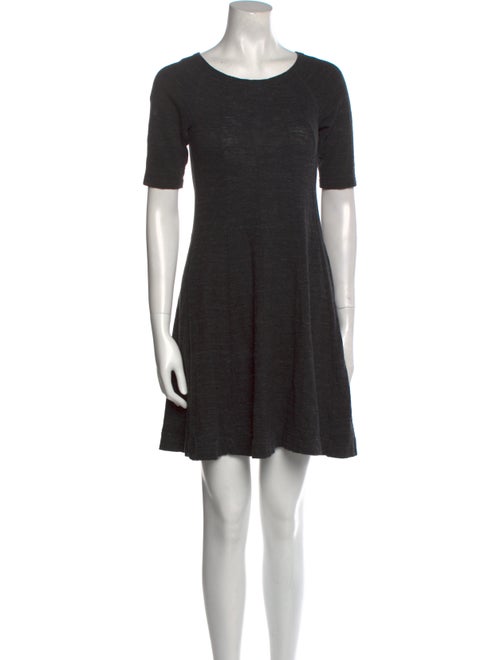 Ganni Scoop Neck Mini Dress - image 1