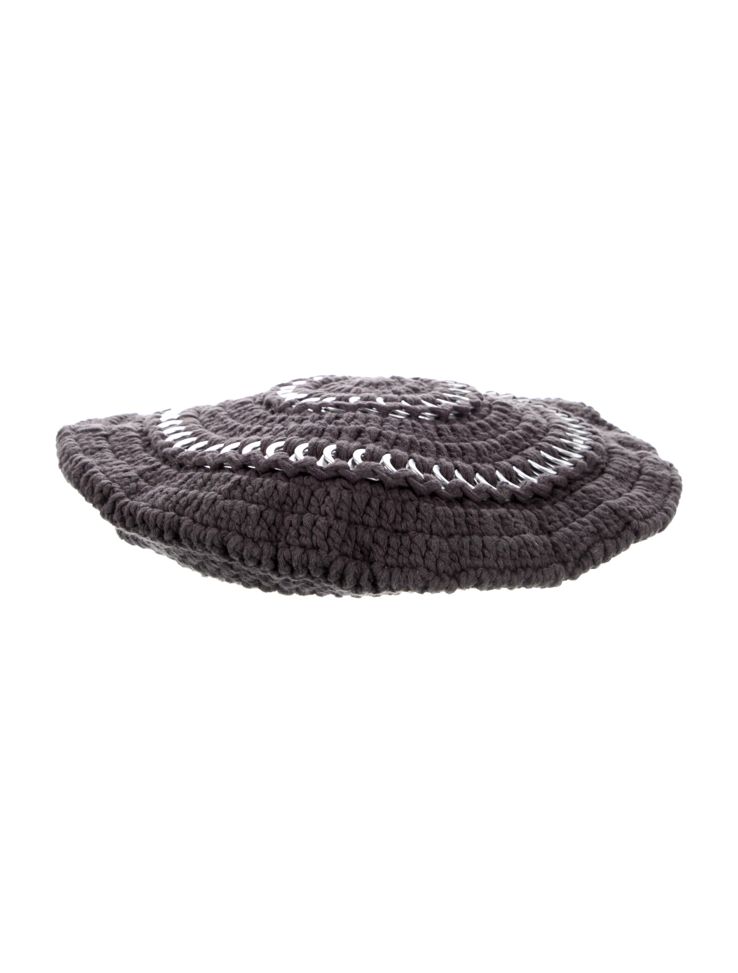Ganni Wool Knit Beret