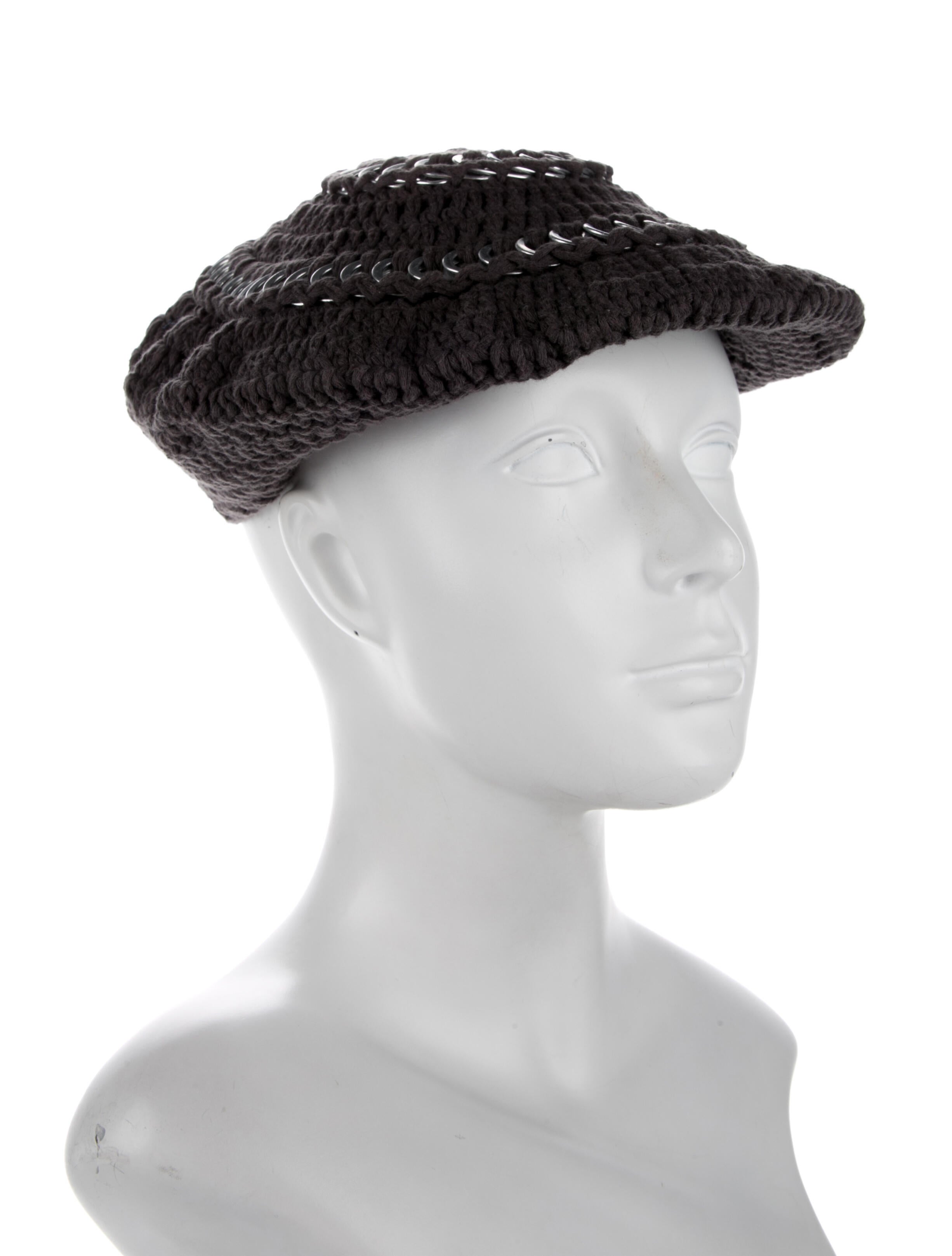 Ganni Wool Knit Beret