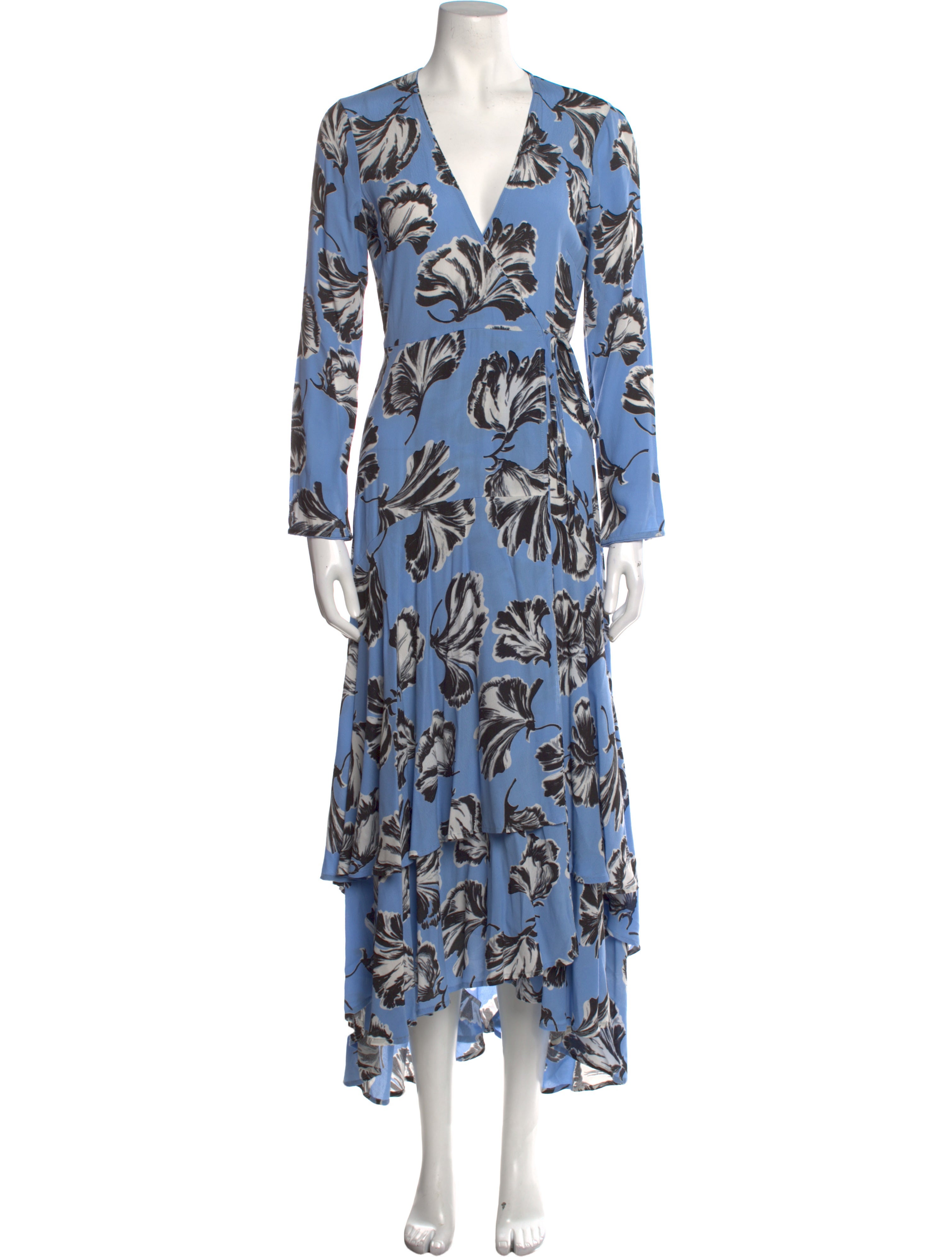 ワンピース Ganni Floral Print Long Dress GANNI 