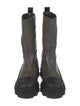 Ganni Leather Rain Boots