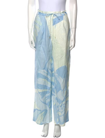Zaco Pants Linen Wide Leg S